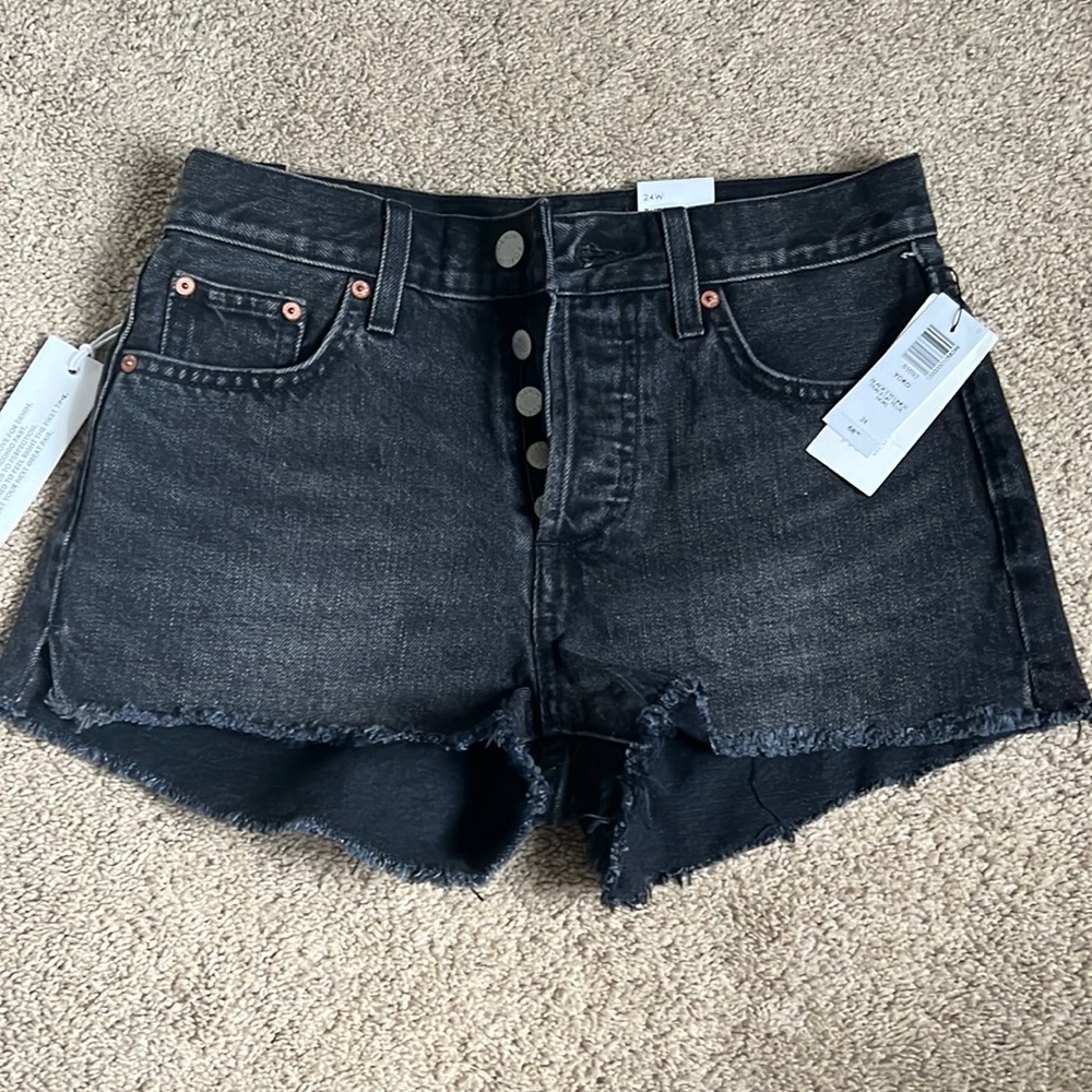 Black Denim Shorts - Denim Forum